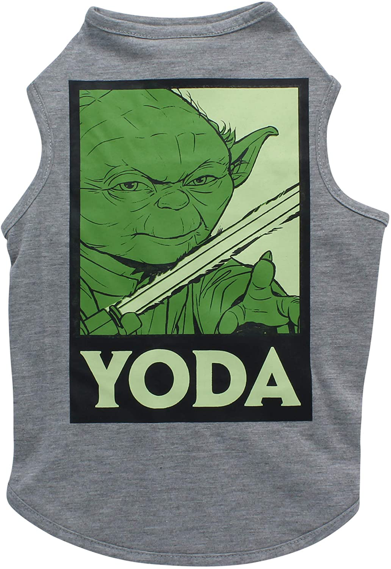 Star Wars for Pets Yoda Dog Tank | Star Wars Dog Shirt for Small Dogs | Size X-Small | Soft, Cute, and Comfortable Dog Clothing and Apparel, Available in Multiple Sizes Animals & Pet Supplies > Pet Supplies > Cat Supplies > Cat Apparel STAR WARS Medium  