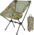 MARCHWAY Ultralight Folding Camping Chair, Portable Compact for Outdoor Camp, Travel, Beach, Picnic, Festival, Hiking, Lightweight Backpacking Sporting Goods > Outdoor Recreation > Camping & Hiking > Camp Furniture MARCHWAY Camo  