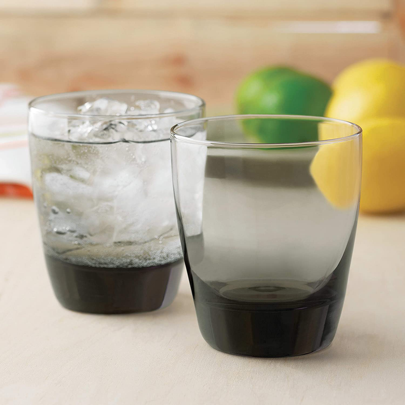 Libbey Classic Smoke 16-Piece Tumbler and Rocks Glass Set Home & Garden > Kitchen & Dining > Tableware > Drinkware Libbey   