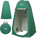 LUVNFUN 6.9 FT Pop up Camping Shower Tent, Portable Changing Room Privacy Shelter Tent for Outdoor Camping Toilet with Carrying Bag, Extra Tall Sporting Goods > Outdoor Recreation > Camping & Hiking > Portable Toilets & Showers LUVNFUN Dark Green  