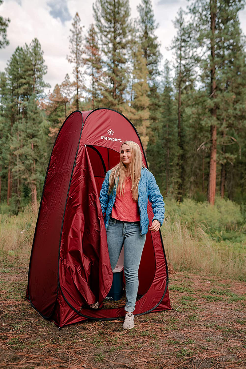 Stansport Pop-Up Privacy Shelter Sporting Goods > Outdoor Recreation > Camping & Hiking > Portable Toilets & Showers Stansport   