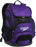 Speedo Large Teamster Backpack 35-Liter, Bright Marigold/Black, One Size Sporting Goods > Outdoor Recreation > Boating & Water Sports > Swimming Speedo Speedo Purple One Size 