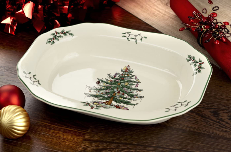 Spode Christmas Tree Sculpted Platter, 19-Inch Home & Garden > Decor > Seasonal & Holiday Decorations& Garden > Decor > Seasonal & Holiday Decorations Spode   