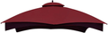 Eurmax Replacement Canopy Top Heavy Duty Gazebo Roof with Air Vent for Lowe's Allen Roth 10X12 Gazebo Cover #GF-12S004B-1, Replacement Top Only (Khaki) Home & Garden > Lawn & Garden > Outdoor Living > Outdoor Structures > Canopies & Gazebos Eurmax burgundy  