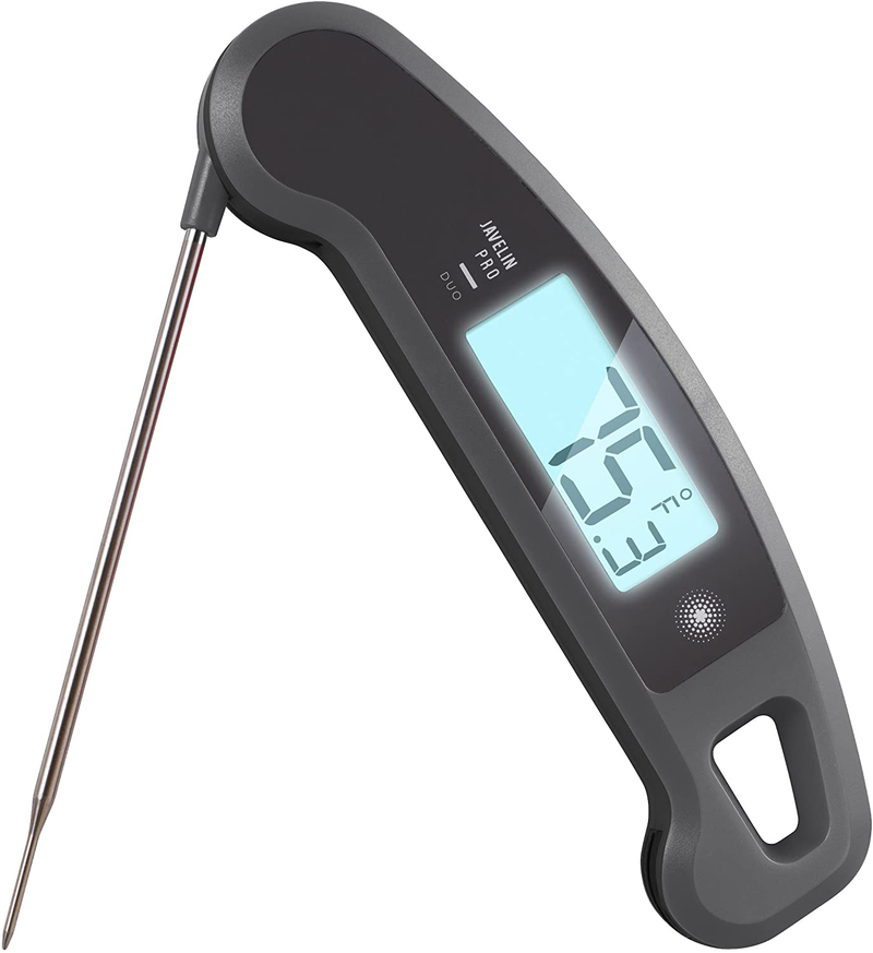Lavatools Javelin PRO Duo Ambidextrous Backlit Professional Digital Instant Read Meat Thermometer for Kitchen, Food Cooking, Grill, BBQ, Smoker, Candy, Home Brewing, Coffee, and Oil Deep Frying Home & Garden > Kitchen & Dining > Kitchen Tools & Utensils Lavatools Sesame  