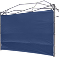 NINAT Canopy Sunwall 10 ft Sunshade Privacy Panel for Gazebos Tent Waterproof, Sun Wall for Straight Leg Gazebos,1 Pack Sidewall Only,Khaki Home & Garden > Lawn & Garden > Outdoor Living > Outdoor Structures > Canopies & Gazebos NINAT NavyBlue Panel Wall  