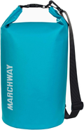 MARCHWAY Floating Waterproof Dry Bag 5L/10L/20L/30L/40L, Roll Top Sack Keeps Gear Dry for Kayaking, Rafting, Boating, Swimming, Camping, Hiking, Beach, Fishing