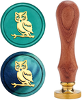 CRASPIRE Wax Seal Stamp Duck Animal Wax Sealing Stamps Retro Wood Stamp Removable Brass Head 25mm for Wedding Envelopes Invitations Embellishment Bottle Decoration Gift Packing Home & Garden > Decor > Seasonal & Holiday Decorations& Garden > Decor > Seasonal & Holiday Decorations CRASPIRE Owl  