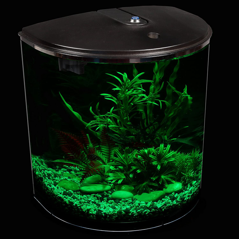 Koller Products AquaView 3.5-Gallon Fish Tank with Power Filter & LED Lighting Animals & Pet Supplies > Pet Supplies > Fish Supplies > Aquariums Koller Products   