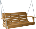 Highwood AD-PORW1-BKE Weatherly Porch Swing, 5 Feet, Black Home & Garden > Lawn & Garden > Outdoor Living > Porch Swings Highwood USA Toffee 5 feet 