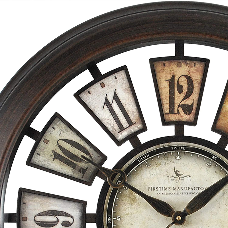 FirsTime & Co. Numeral Plaques Wall Clock Home & Garden > Decor > Clocks > Wall Clocks FirsTime & Co.   