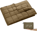 KingCamp Multipurpose Packable Lightweight Travel Down Alternative Blanket, Wearable Warm Compact Camping Waterproof Blanket for Airplane, Hiking, Backpacking, Stadium Home & Garden > Lawn & Garden > Outdoor Living > Outdoor Blankets > Picnic Blankets KingCamp Army Green  