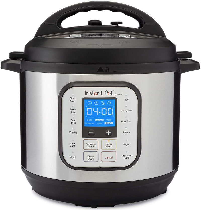 Instant Pot Duo Nova 7-in-1 Electric Pressure Cooker, Slow Cooker, Rice Cooker, Steamer, Saute, Yogurt Maker, 3 Quart, 14 One-Touch Programs, Best For Beginners Home & Garden > Kitchen & Dining > Kitchen Tools & Utensils > Kitchen Knives Instant Pot Duo Nova Pressure Cooker 8-QT