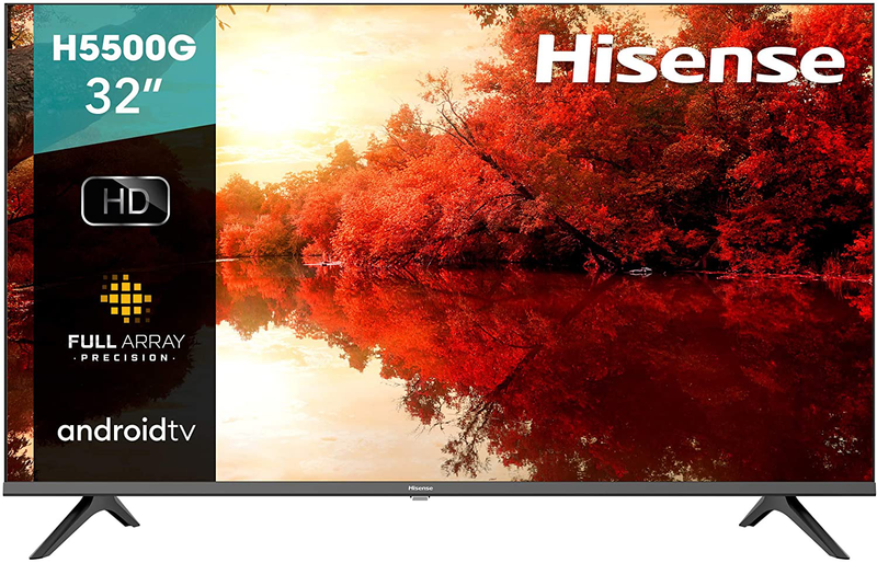 Hisense 43-Inch 43H5500G Full HD Smart Android TV with Voice Remote (2020 Model) Electronics > Video > Televisions Hisense TV Only (Newest Model) 32-Inch 