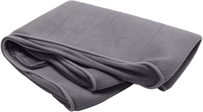 Furhaven Orthopedic, Cooling Gel, and Memory Foam Pet Beds for Small, Medium, and Large Dogs - Ergonomic Contour Luxe Lounger Dog Bed Mattress and More Animals & Pet Supplies > Pet Supplies > Dog Supplies > Dog Beds Furhaven Pet Products, Inc Microvelvet Gray Contour Bed (Cover Only) Medium (Pack of 1)