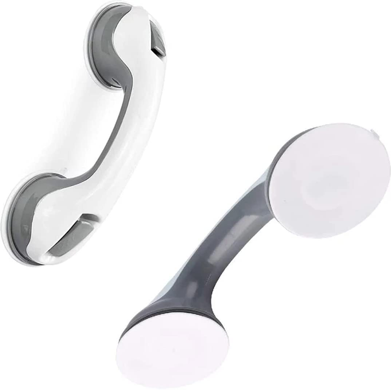 Suction Shower Grab Bar 2 Pack - Safety Shower Handles for Elderly, Seniors, Handicapped Persons in Need of Balance Assist Support in Shower, Toilet, Bathroom Sporting Goods > Outdoor Recreation > Camping & Hiking > Portable Toilets & Showers Cavehorizon   