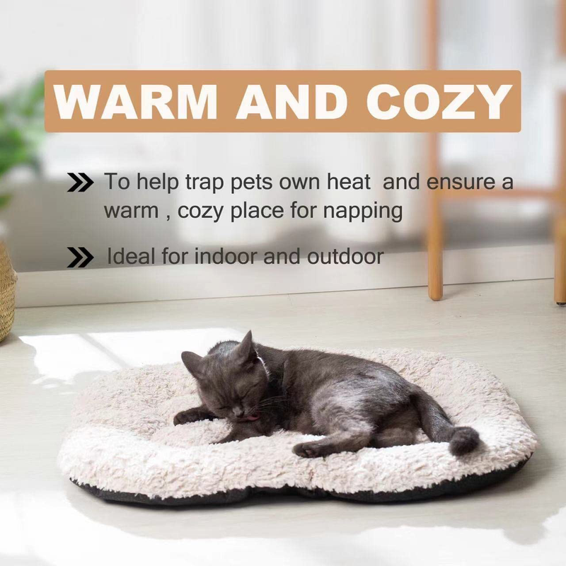 Self Warming Cat Bed Self Heating Cat Pad Heating Pad 24"X 18" Thermal Pad for Cat for Outdoor Pet Heating Pad for Dog with Anti-Slip Bottom Machine Washble Animals & Pet Supplies > Pet Supplies > Cat Supplies > Cat Beds YFPets   