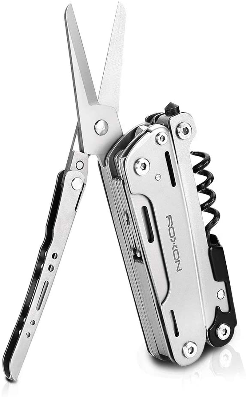 ROXON S801S STORM 16 in 1 Multitool Pliers EDC for Camping, Outdoor with Lockable Saw Blade with Nylon Case (S801S) Sporting Goods > Outdoor Recreation > Camping & Hiking > Camping Tools Roxon S801  