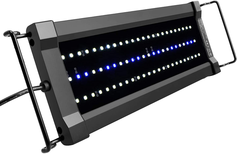 NICREW ClassicLED Gen 2 Aquarium Light, Dimmable LED Fish Tank Light with 2-Channel Control, White and Blue LEDs, High Output, Size 18 to 24 Inch, 15 Watts Animals & Pet Supplies > Pet Supplies > Fish Supplies > Aquarium Lighting NICREW 12 - 18 in  