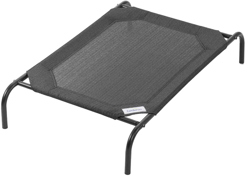 Coolaroo The Original Elevated Pet Bed Animals & Pet Supplies > Pet Supplies > Dog Supplies > Dog Beds Coolaroo Gunmetal Large (Pack of 1) 