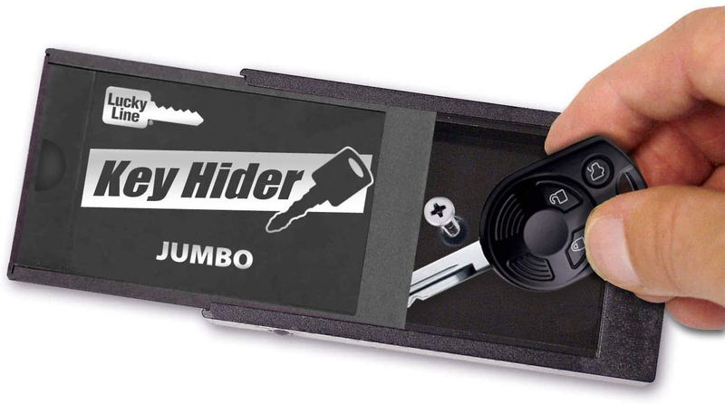 Lucky Line Jumbo Magnetic Key Hider, Case Holder for Larger Keys and Transponders (91501)  Lucky Line   