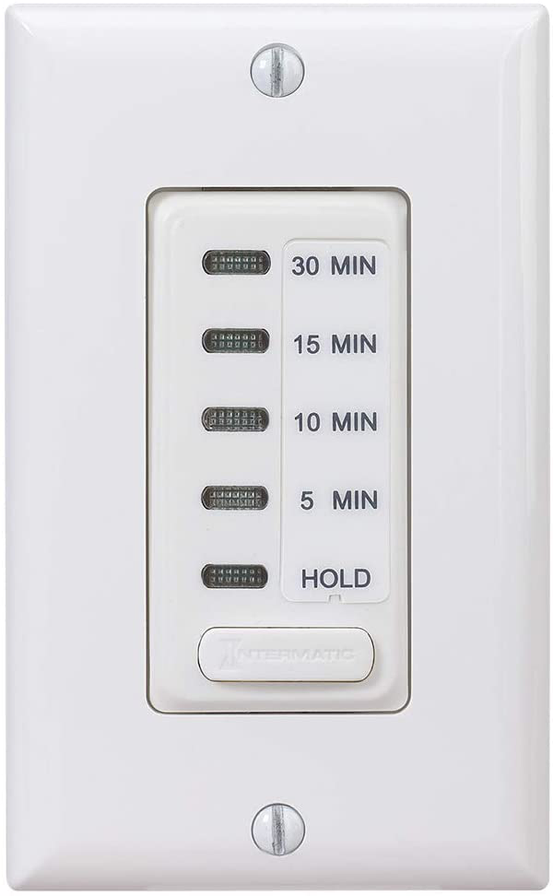 Intermatic EI200W Electronic Auto-Off Timer 5/10/15/30 Minutes, White Home & Garden > Lighting Accessories > Lighting Timers Intermatic Default Title  