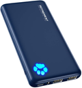 INIU Portable Charger, USB C Slimmest & Lightest Triple 3A High-Speed 10000mAh Power Bank, Flashlight Battery Pack Compatible with iPhone 12 11 X 8 Plus Samsung S20 Google LG iPad etc. [2021 Version] Electronics > Electronics Accessories > Power > Power Adapters & Chargers KOL DEALS Blue  