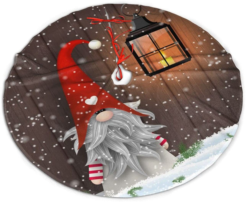Mount Hour Christmas Tree Skirt, Bald Eagle American Flag Firework Patriotic Memorial Day Xmas Large Tree Mat, New Year Festive Holiday Party Decorations 30" inches Home & Garden > Decor > Seasonal & Holiday Decorations > Christmas Tree Skirts Mount Hour Christmas Santa 48 