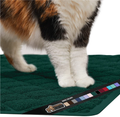 Gorilla Grip Ultimate Cat Litter Mat, Cleaner Floors, Less Waste, Soft on Kitty Paws, Easy Clean Trapper, Large Size Liner Trap Mats, Scatter Control, Traps Mess from Box, Accessories for Cats Animals & Pet Supplies > Pet Supplies > Cat Supplies > Cat Litter Gorilla Grip Hunter Green Small (24" x 17") 