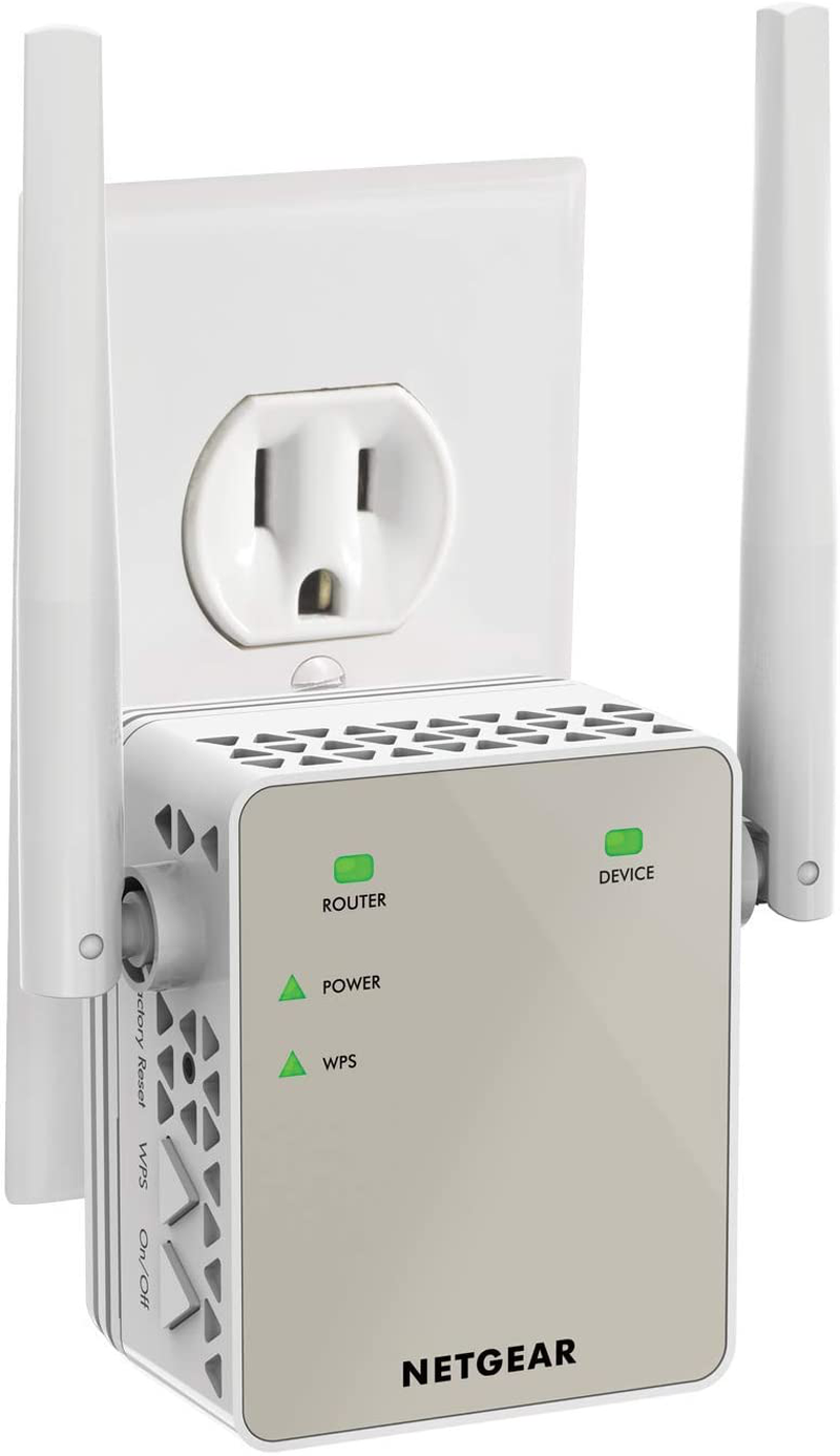 NETGEAR Wi-Fi Range Extender EX3700 - Coverage up to 1000 Sq Ft and 15 Devices with AC750 Dual Band Wireless Signal Booster & Repeater (Up to 750Mbps Speed), and Compact Wall Plug Design Sporting Goods > Outdoor Recreation > Camping & Hiking > Camping Tools Netgear Inc WiFi Extender AC1200  