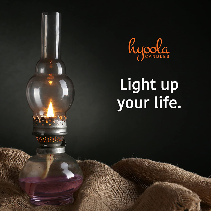 Hyoola Candles Liquid Paraffin Lamp Oil - Purple Smokeless, Odorless, Ultra Clean Burning Fuel for Indoor and Outdoor Use - Highest Purity Available - 32oz Home & Garden > Lighting Accessories > Oil Lamp Fuel Hyoola   