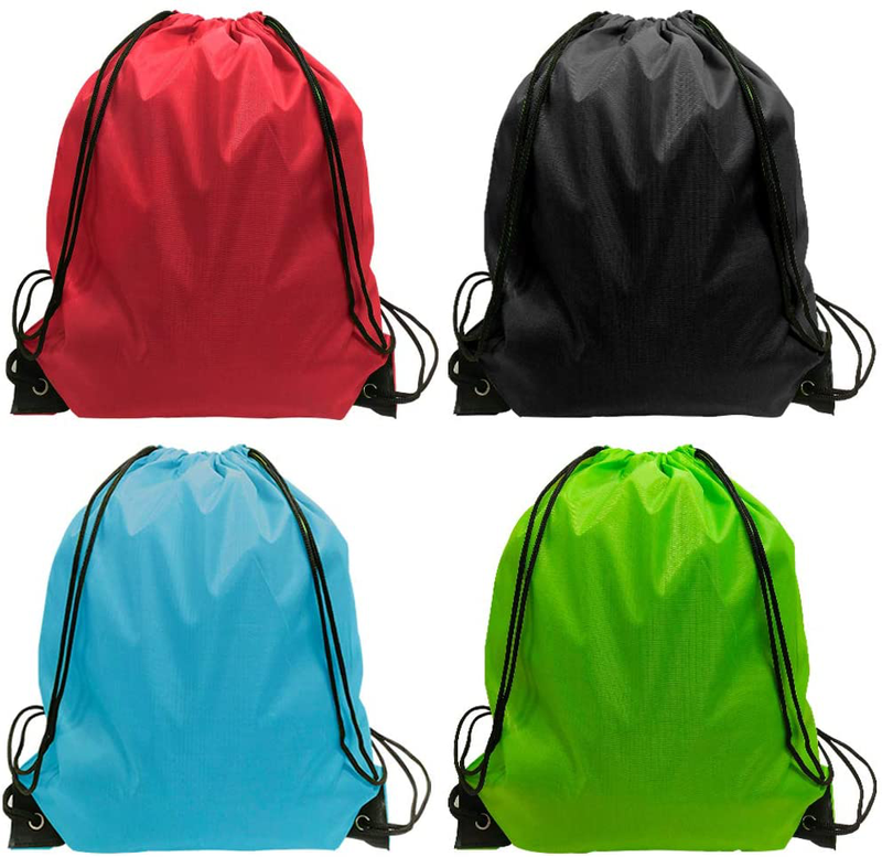 Drawstring Bag Bulk 48 Pcs String Backpack Bags Sport Gym Backpack Backpack 12 Color Cinch Bags Home & Garden > Household Supplies > Storage & Organization GoodtoU 4 Colors  