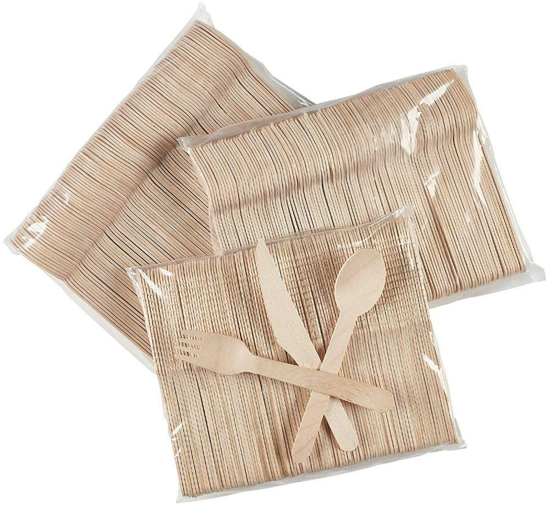 Perfect Stix Wooden Cutlery Kit. Pack of 200