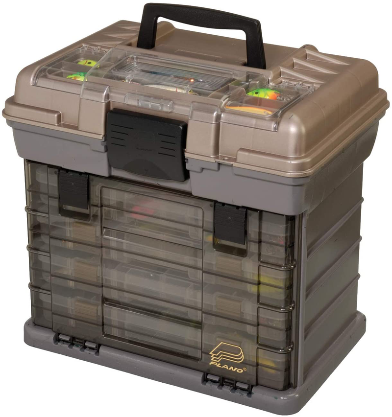 Plano 137401 By Rack System 3700 Size Tackle Box, Multi, 16" X 12" X 17.25" 6lbs Sporting Goods > Outdoor Recreation > Fishing > Fishing Tackle Plano Default Title  