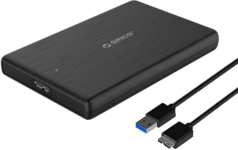 ORICO USB3.0 to SATA III 2.5" External Hard Drive Enclosure for 7mm and 9.5mm 2.5 Inch SATA HDD/SSD Tool Free [UASP Supported] Black(2189U3) Electronics > Electronics Accessories > Computer Components > Storage Devices > Hard Drive Accessories > Hard Drive Enclosures & Mounts ORICO USB 3.0  