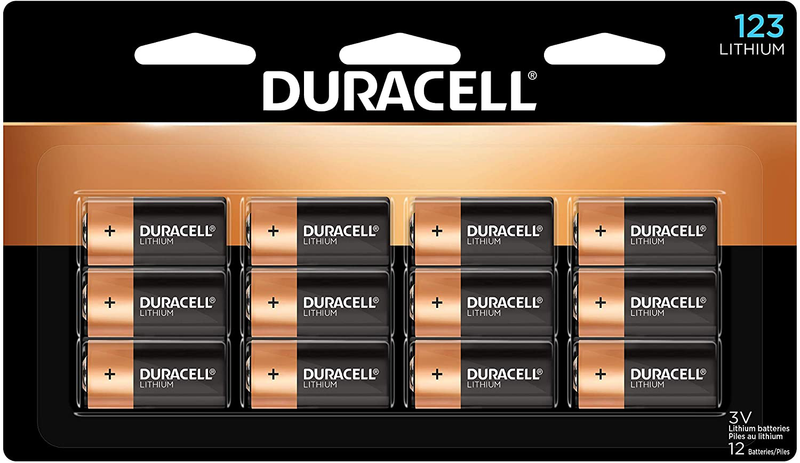 Duracell - 123 High Power Lithium Batteries - 6 Count Electronics > Electronics Accessories > Power > Batteries Duracell 12 Count  