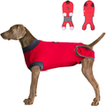 Dog Recovery Suit Body Suit after Surgery Dog Onesie Cone Alternatives Spay Neuter Suit Surgical Recovery Suit for Female Male Dogs Animals & Pet Supplies > Pet Supplies > Dog Supplies > Dog Apparel ETIAL Red Small 