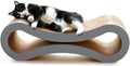 PetFusion Ultimate Cat Scratcher Lounge (Available in 3 Colors). Scratch, Play, & Perch! Superior Cardboard & Construction, Significantly Outlasts Cheaper Alternatives. 1 Year Warranty Animals & Pet Supplies > Pet Supplies > Cat Supplies > Cat Beds PetFusion, LLC. Slate Gray  
