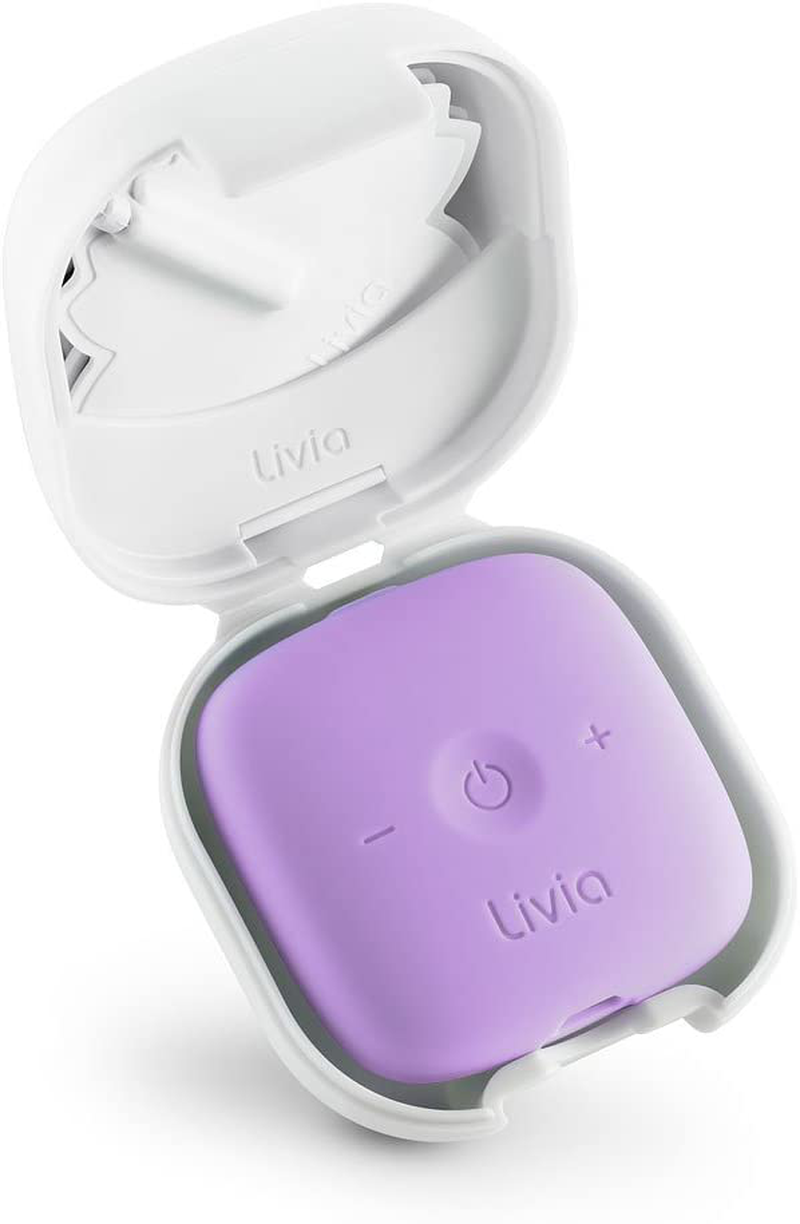 Livia FDA Cleared Period Cramps Relief Device - Drug-Free Solution for Menstrual Cycle Pain - Electric Abdominal Treatment - Get Rid of Menses Aches - Compact Ally for Menstruation Cramps - Lavender Electronics > Computers > Handheld Devices Livia   