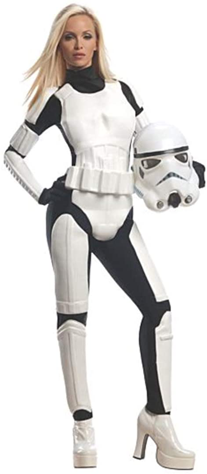 Rubie's Star Wars Female Stormtrooper, White/Black, Small Apparel & Accessories > Costumes & Accessories > Costumes Rubie's Small  