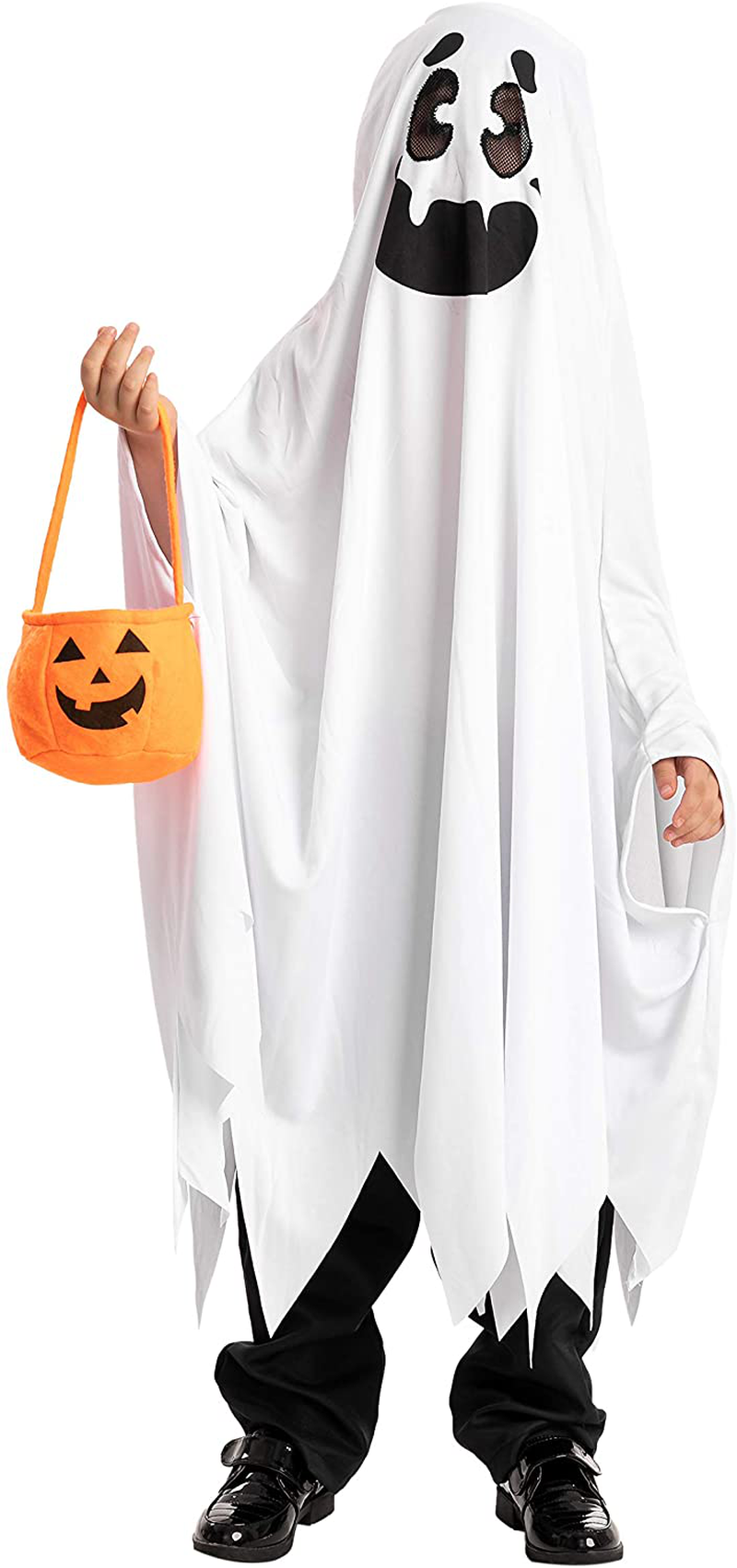 Ghost Boo and Friendly Costume for Child Halloween Spooky Trick-or-Treating Apparel & Accessories > Costumes & Accessories > Costumes Spooktacular Creations   