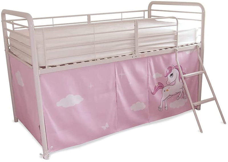 HLS Unicorn Pink Tent for Midsleeper Cabin Bunk Bed Sporting Goods > Outdoor Recreation > Camping & Hiking > Tent Accessories Home Leisure Stores   