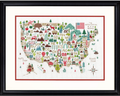 Darice Dimensions 'Illustrated USA' Patriotic 50 States Counted Cross Stitch Kit, 14 Count White Aida Cloth, 14" x 10", Red Arts & Entertainment > Hobbies & Creative Arts > Arts & Crafts > Art & Crafting Tools > Craft Measuring & Marking Tools > Stitch Markers & Counters DIMENSIONS Red  