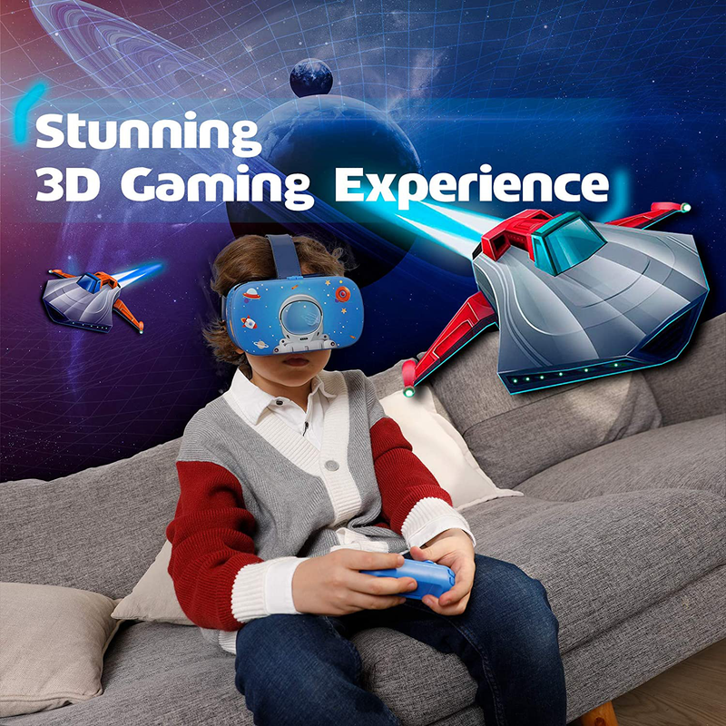 DESTEK VR Dream Kids VR Headset, Gift ideas for Kids, Explore the unknown, Anti-Blue Light Eye Protected HD Virtual Reality Headset for Kids & also Adults Electronics > Electronics Accessories > Computer Components > Input Devices > Game Controllers SHENZHEN XINLIANYOUPIN TECHNOLOGY CO.,LIMITED   