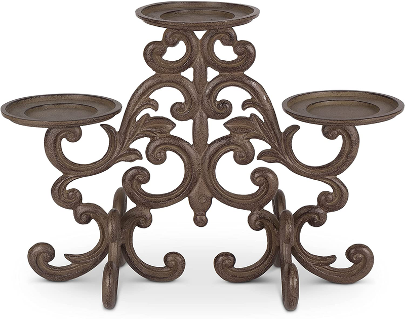 GG Collection Acanthus 3 Candle Holder Home & Garden > Decor > Home Fragrance Accessories > Candle Holders The GG Collection   