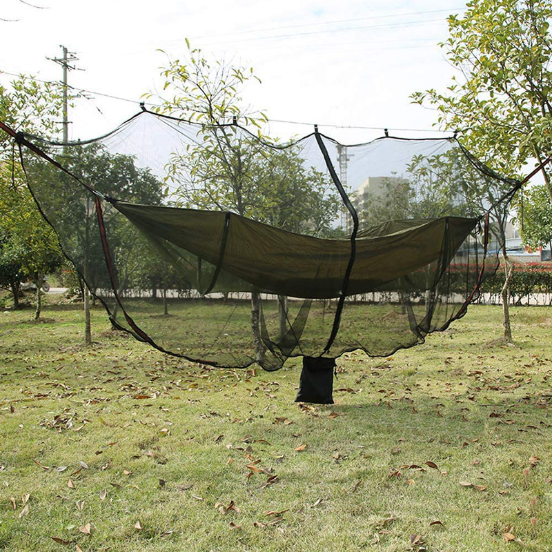 ODSE Hammock Bug Net Hammock Mosquito Net Fits All Camping Hammocks - Compact, Lightweight, Fast Easy Setup, Essential Camping and Survival Gear Sporting Goods > Outdoor Recreation > Camping & Hiking > Mosquito Nets & Insect Screens ODSE E-commerce Co., Ltd.   