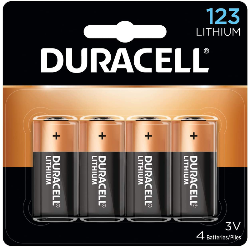 Duracell - 123 High Power Lithium Batteries - 6 Count Electronics > Electronics Accessories > Power > Batteries Duracell 4 Count  