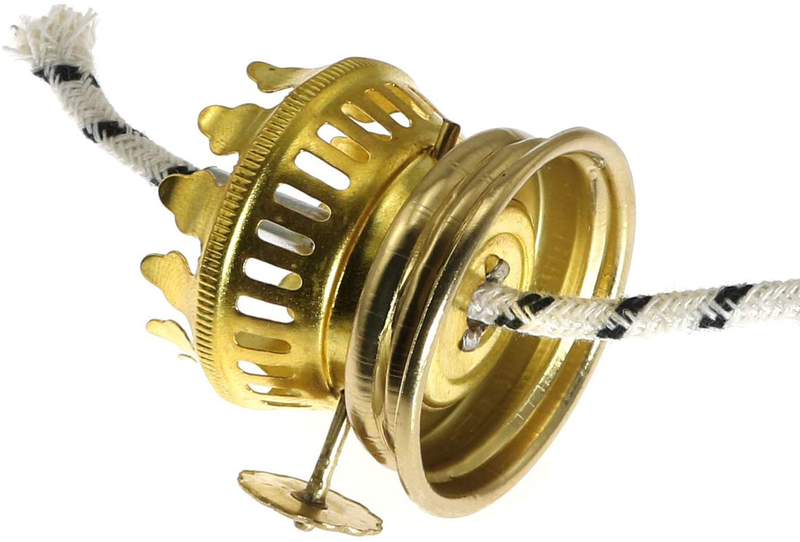 Magic&shell Oil Lamp Burner Brass Kerosene Oil Lamp HolderLamp Seal Fitting Medium-Sized Home & Garden > Lighting Accessories > Oil Lamp Fuel Magic&shell   