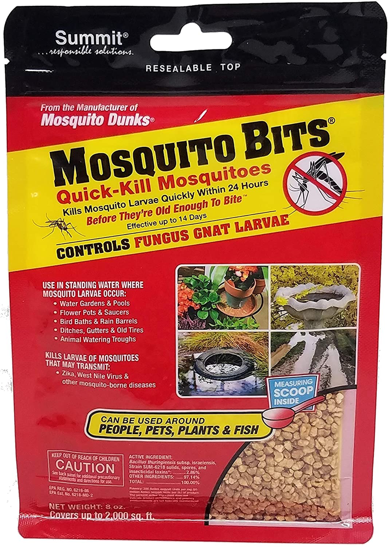 SUMMIT CHEMICAL CO 117-6 30OZ Mosquito Bits Sporting Goods > Outdoor Recreation > Camping & Hiking > Mosquito Nets & Insect Screens Summit...responsible solutions 8 Oz  