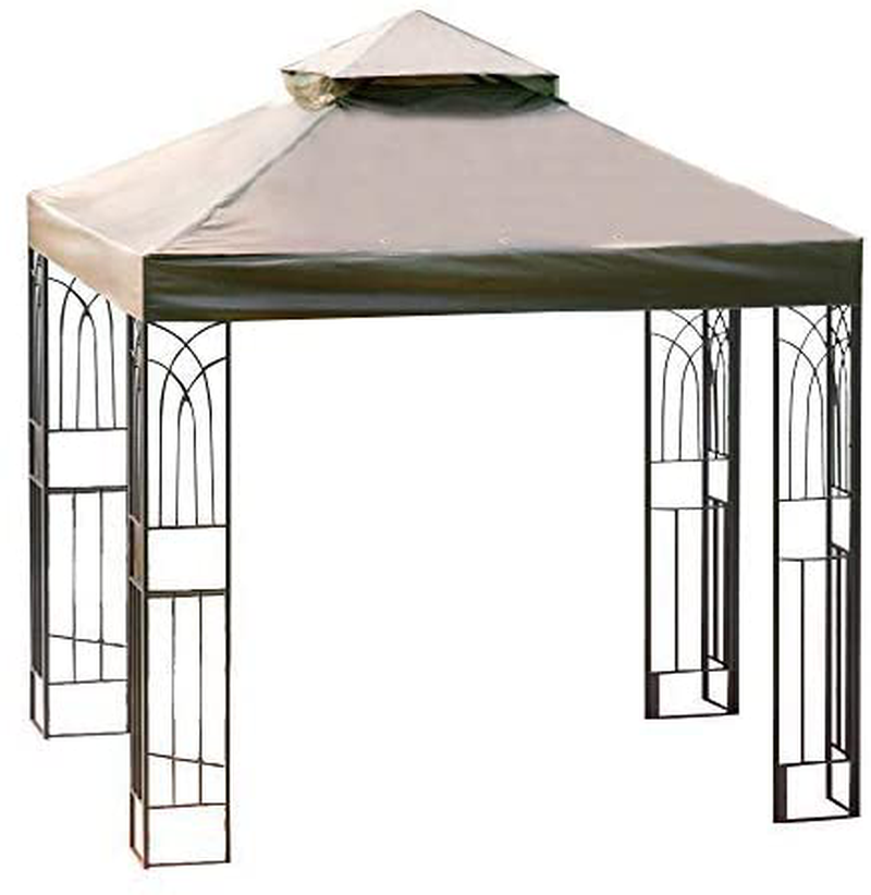 MASTERCANOPY 8x8 Gazebo Replacement Canopy Top for Model L-GZ385PST Home & Garden > Lawn & Garden > Outdoor Living > Outdoor Structures > Canopies & Gazebos MASTERCANOPY Default Title  